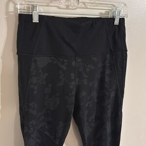 Athelta reflective black leggings